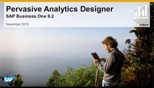 Pervasive Analytics Designer