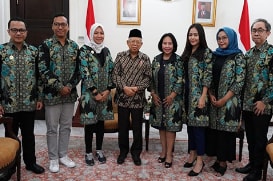 Wapres RI K.H. Maruf Amin Menerima Pengurus Assosiasi IUMKM Indonesia